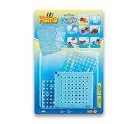 Hama- Plaque pour Perles à Repasser Taille Maxi, 7713, Blanc