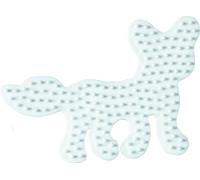 Hama Plaque "Renard" blanche pour perles à repasser midi