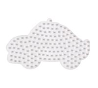 Hama – Plaque pour perles 311 (voiture) – Perles midi – Blanc