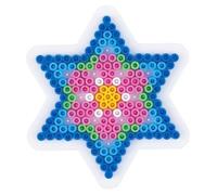 Hama - Plaques Coeur + étoile (Petite) pour perles standard (Ø5 mm)