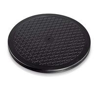 Hama Plateau Universel Hama Rond (32 cm, Taille L, Poids supporté 80 kg (idéal pour TV, Enceintes, écrans, appareils de Cuisine) Noir