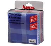 Hama - Pochette CD/DVD - bleu, rouge, vert, orange, violet (pack de 100) G