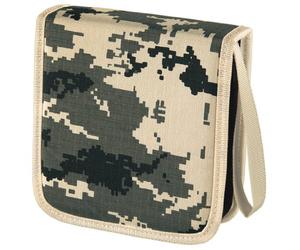 Hama Pochette de Rangement pour CD 32 Vert Camouflage/crème