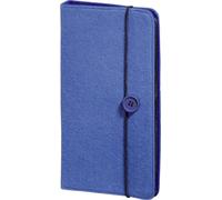 Hama Pochette pour CD/DVD/Blu-ray Felt 48, Bleu (00095677)