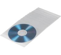 HAMA BOÎTIERS DE PROTECTION POUR CD/DVD, 100 PIÈCES, TRANSPARENT
