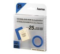 HAMA Pochette pour CD-DVD en PP transparent, paquet de 25