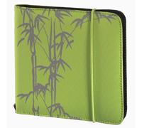 CD/DVD Nylon Wallet "Up to Fashion" 24 - Portefeuille pour disques CD/DVD - 24 disques - nylon - vert