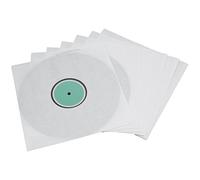 Hama Pochettes intérieures pour vinyles – 33 tours – Lot de 10 – Blanc – 30,5×30,3×0,3 cm