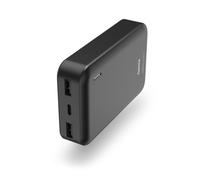 Hama Pocket 10 - Batterie Externe [Power Bank 10 000mAh] [Batterie Portable USB C Fast Charge], Compatible avec Les iPhones Samsung et Bien Plus - Gris Anthracite