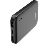 Hama Batterie externe Pocket 5 – 5000 mAh LiPo, Charge rapide USB‑C, 2 ports USB‑A – Gris anthracite