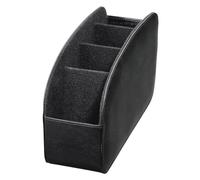 Hama Porte-télécommande 'Major4' (Support de Rangement pour 4 télécommandes, 4 compartiments, Organiseur Multifonction bureau, salle de bain, table de chevet, stylos, téléphone, lunettes) Noir