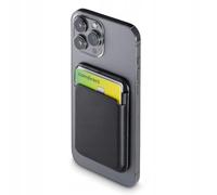 ÉTUI À CARTE POUR APPLE IPHONE 12-13-14-15, COMPATIBLE MAGSAFE, NOIR H