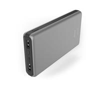 Hama Power Pack ALU15HD 15000mAh 3 Sorties : 1x USB-C 2x USB-A Argent