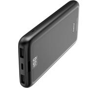 Hama Batterie externe Performance 10 – 10 000 mAh Charge rapide LiPo USB-C/USB-A Anthracite