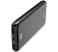 Hama Batterie externe Performance 10 – 10 000 mAh Charge rapide LiPo USB-C/USB-A Anthracite