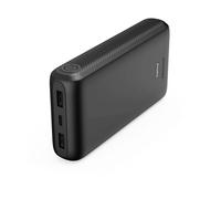 Hama Batterie Externe 20000mAh USB-C, LED, Sorties USB-C + 2xUSB-A, Gris | Power Bank Compact Certifié Avion, Indicateur Charge, Batterie de Secours Universelle Smartphone Tablette Écouteurs Enceintes