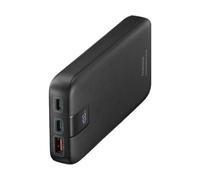Hama Batterie externe PD 20 – 20 000 mAh, PD 3.0 QC 3.0, 20W, USB-C iPhone/Samsung – Gris anthracite