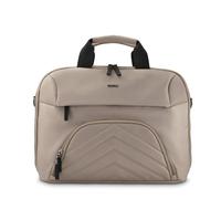 Hama "Premium Lightweight Sacoche pour Ordinateur Portable de 13,3" à 14,1" - Bandoulière & Compartiment Rembourrés, Organisateur, Sac Léger & Hydrofuge pour Voyage, Affaires, Travail, Cours - Beige