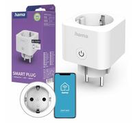 Hama Prise connectée Wi‑Fi Matter – 16A/3680W, Alexa/Google, App, Aucun hub requis – Blanc
