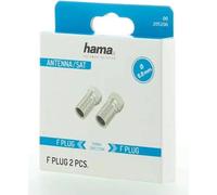 HAMA Prise F 6,8 mm, paquet de 2
