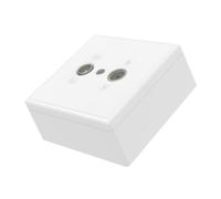 Hama Prise terminale d'antenne 75 Ohm en saillie, compatible DSL