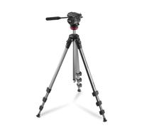 Hama Trépied PRO Move 160 2D+ – Pied vidéo pour appareil photo et téléphone – 160 cm