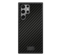 Hama Protective Real Carbon coque de protection pour téléphones portables 17,3 cm (6.8 ) Housse Noir Samsung Galaxy S22 Ultra 5G