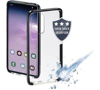 Hama Protector Coque Samsung Galaxy S20 Ultra 5G transparent, noir chargement par induction 00188560