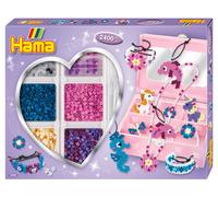 Hama – Perles à repasser Midi boîte Créative Multicolore