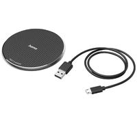 Hama"QI-FC10" Wireless Charger, 10 W, Wireless Smartphone Charging Pad, black