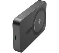 Hama Qi2 Kabelloses Power Pack, 10000mAh, magnetisch, induktiv Laden, 15W, Anth Powerbank (batterie supplémentaire) 10000 mAh Fast Charge USB-C® anthracite