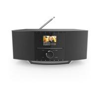 Hama Radio de Poche Internet, Dab+, Dab, FM Bluetooth, CD, USB, WiFi, Radio Internet Noir