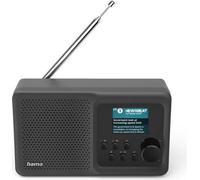 HAMA Radio FM/DAB/DAB+/BT Fonctionnement sur piles Noir