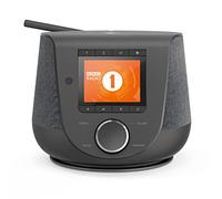 Hama Radio numérique DIR3200SBT (Spotify, WLAN/LAN/Dab + / FM, écran Couleur, Fonction USB, réveil et Diffusion Wi-FI, multiroom, télécommande, Application de Radio Gratuite) Noir