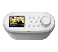 Hama Radio numérique DIR400 – DAB+/Radio Internet/Bluetooth RX/App – Blanc