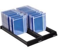 Hama Rail de rangement pour CD 44 CDs/DVDs/disques Blu-ray plastique noir 1 pc(s) (l x H x P) 288 x 348 x 29 mm 00048000