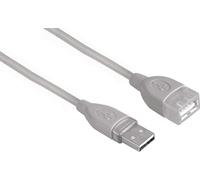 Hama Rallonge USB 2.0 blindée grise 5 m