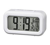Hama Horloge numérique RC 660 – plastique, blanc – M