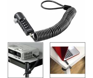 Hama Rémunération - Château Spiral Notebook-Schloß Diebstahl-Sicherung pour