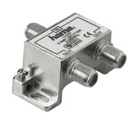 Hama Répartiteur Câble Bande Large 2 Voies TV Séparateur DVB-T2 DVB-C