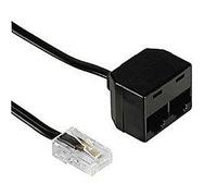 Hama - Répartiteur RNIS - RJ-45 (M) pour RJ-45 (F)