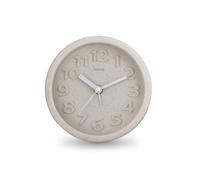 Hama Réveil Fuerteventura, Silencieux, Rond, Ø 12 cm, Beige