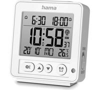 HAMA Réveil numérique "Rhodes" DCF blanc
