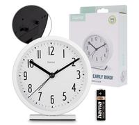 Hama Réveil Skye, sans tic-tac, Blanc