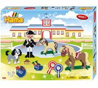 Hama Perles à repasser midi 'Centre équestre' – Coffret cadeau Multicolore 3151 Taille unique