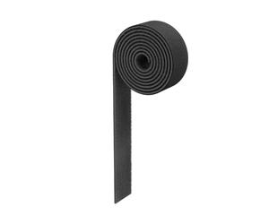 Hama Rouleau Attache-câbles Scratch Bande Autoagrippante de chaque côté, Universelle, 1.9 x 100 cm, Découpable, Idéal Maison Bureau Atelier Noir