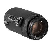 Hama Sac à objectifs (néoprène, M, avec crochet standard, 7,5 x 8 cm, adapté aux objectifs de fabricants tels que Nikon, Canon, Olympus, Panasonic, Sony, Sigma, Tamron, Leica, ...) Noir