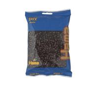 Hama Sac de perles – Environ 3000 perles fusibles midi, décoration mosaïque – Marron