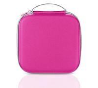 Hama Sac de Transport (Sac de Transport pour jusqu'à 16 Figurines, étui Rigide, sac de Rangement pour Voyage en Voiture, Voyage Robuste et Résistant à l'eau) Rose