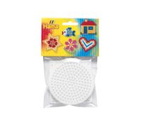 Création perle et bijou Hama sachet de 3 plaques pour perles moyennes carrée ronde hexagonale 4451